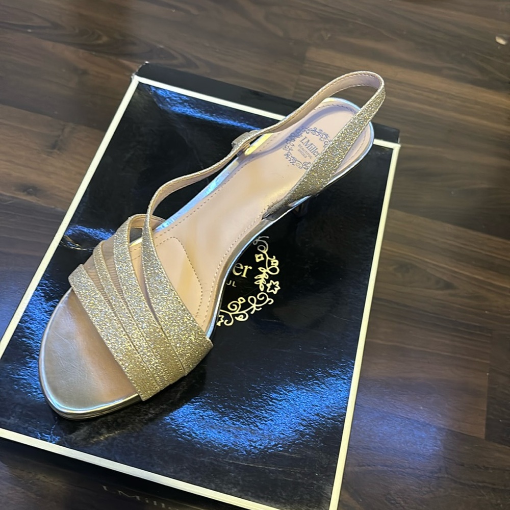 Sparkling Gold I.Miller Heels